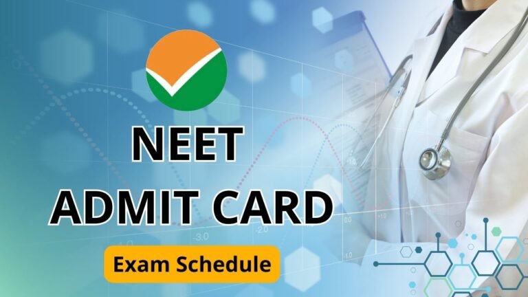 neet admit card