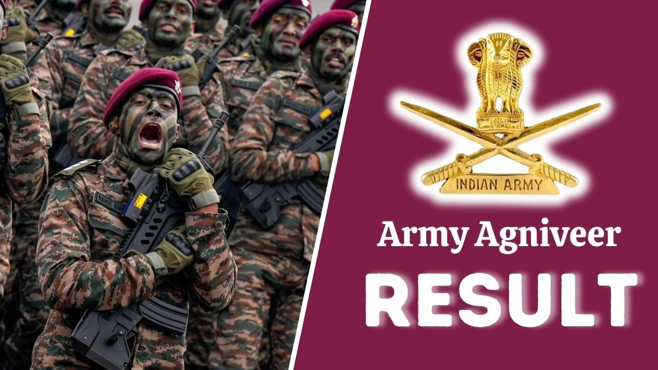 Army Agniveer Result 2024, Check Cut-Off Marks & Merit List