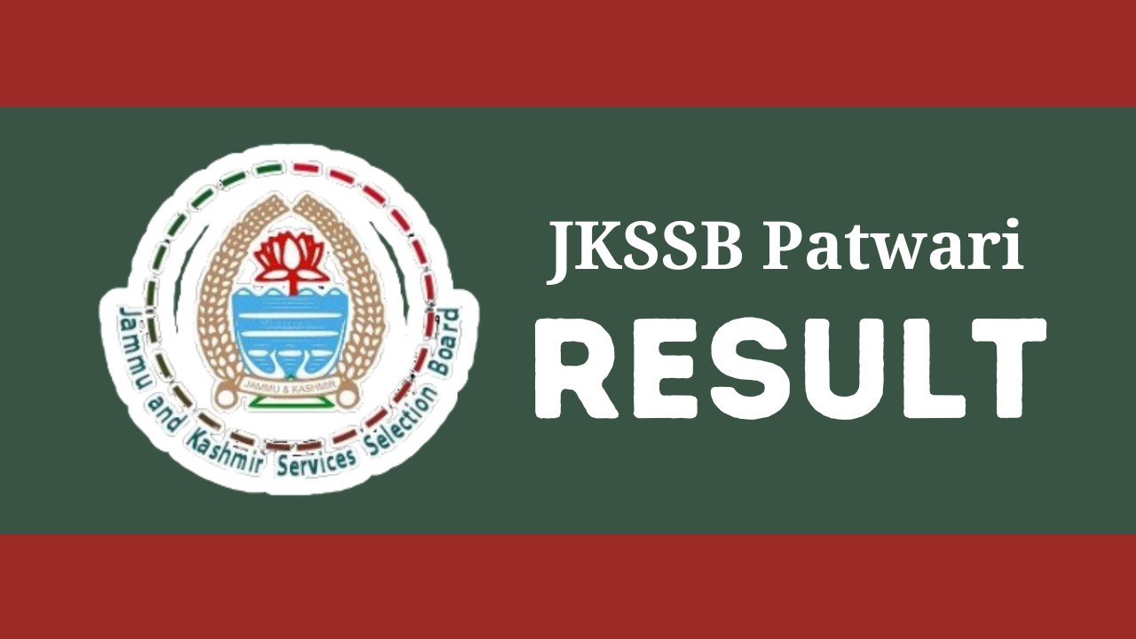 JKSSB Patwari Result