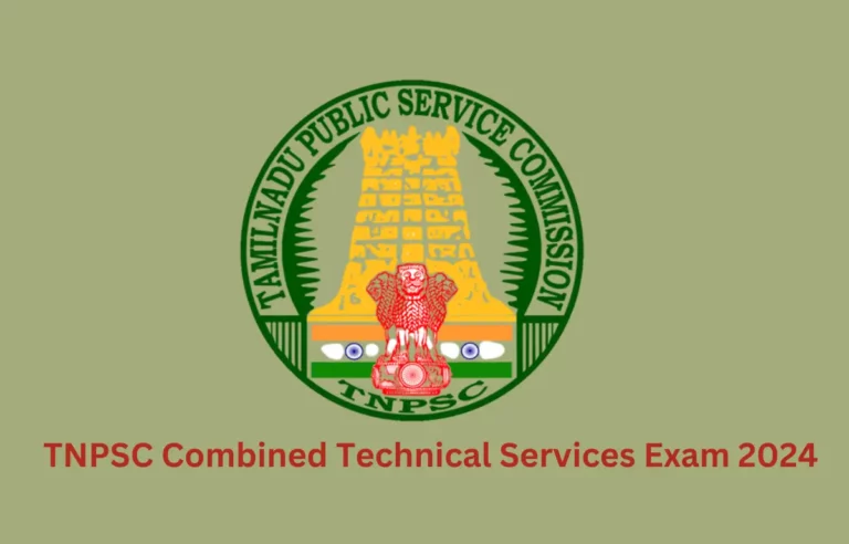 TNPSC Combined Technical Services Notification 2024 Out for 654 AE and Other Posts
