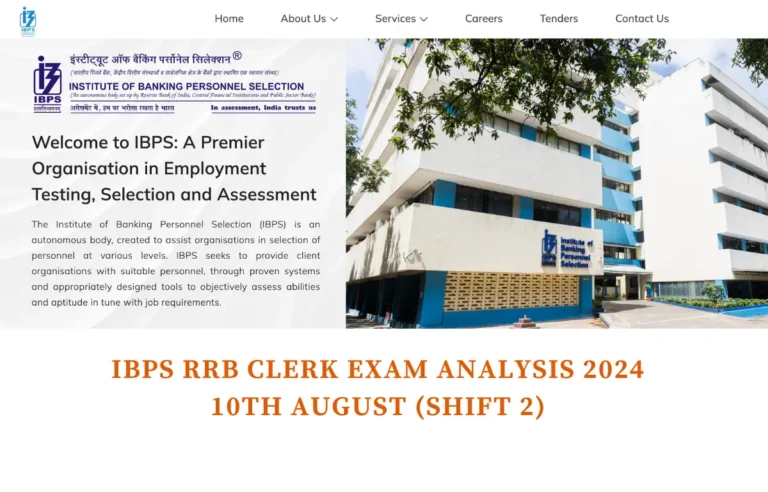 IBPS RRB Clerk Exam Analysis 2nd Shift 10 August 2024, Candidate’s Feedback