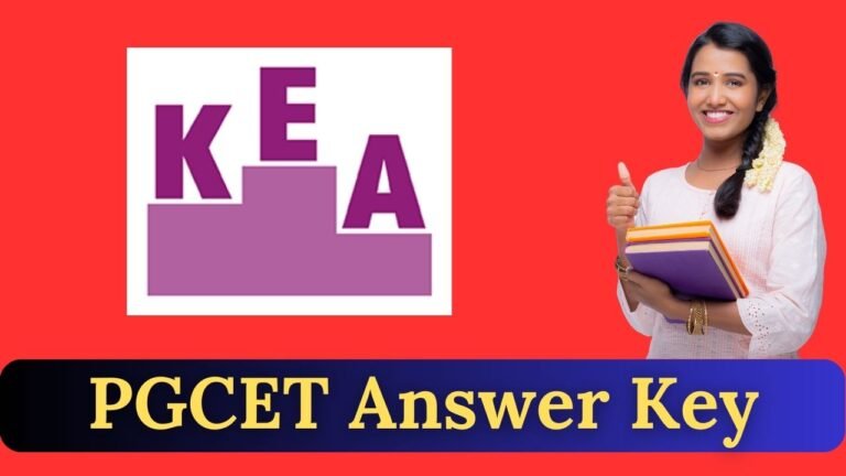 Karnataka PGCET Answer Key 2024 (Out), Exam Analysis & Objection Process