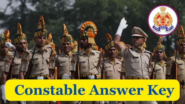 UP Police Answer Key 2024, Constable Shift-wise Answer Sheet @uppbpb.gov.in