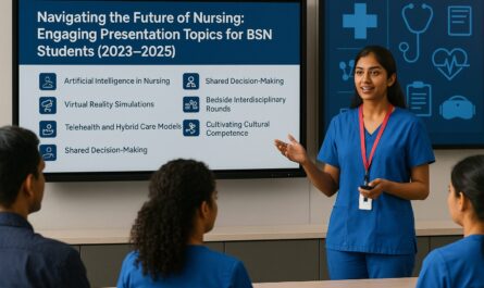 Choosing and Presenting Nursing Topics in Class